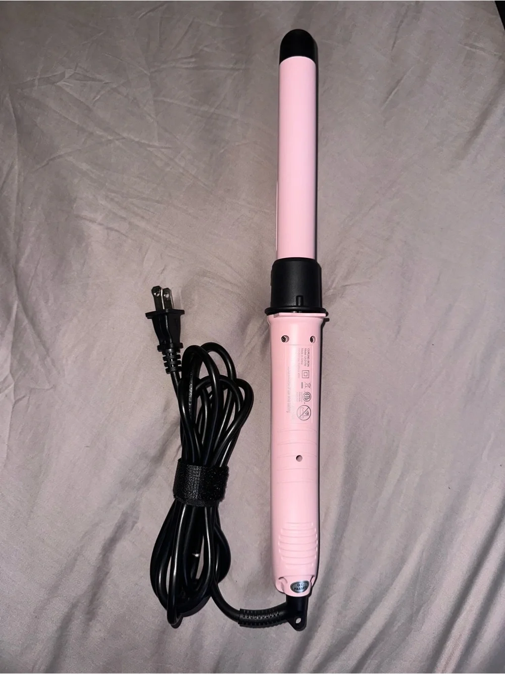 WavyTalk Automatic Rotating Curling Iron Pink w/ Box & Accessories